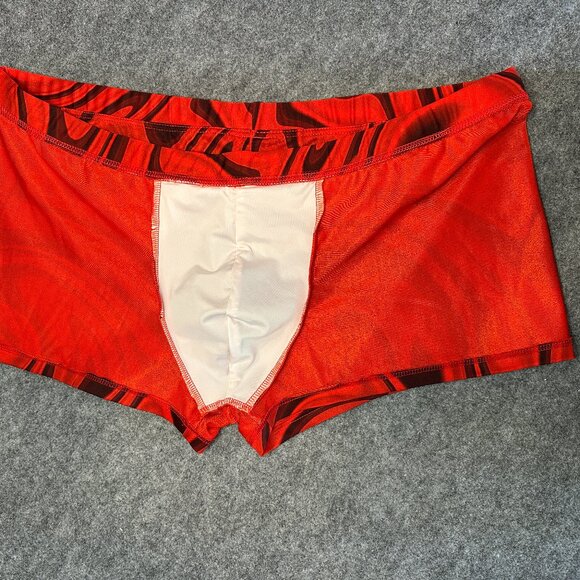 Tribe Men’s Swim Shorts – Size 3XL – Red Swirl Print - Picture 8 of 12
